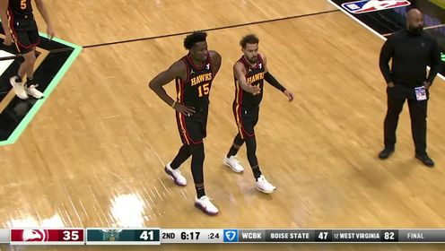 《NBA全场集锦》【回放】老鹰vs黄蜂第2节中文解说回放
