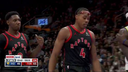 《多伦多猛龙》【回放】NBA杯小组赛：步行者vs猛龙第2节英文原声回放