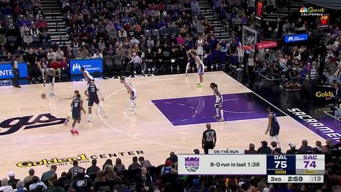 《NBA全场集锦》【回放】NBA常规赛：独行侠vs国王第3节中文解说回放