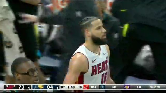 NBA常规赛：热火vs步行者第3节中文解说回放