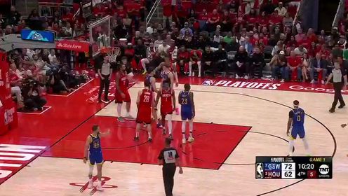 《休斯敦火箭》【回放】NBA季后赛：勇士vs火箭G1第4节中文解说回放