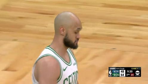 《波士顿凯尔特人》NBA东部半决赛：尼克斯vs凯尔特人G1第3节中文解说回放