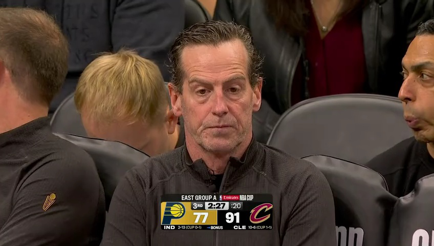 步行者vs骑士第3节英文原声回放