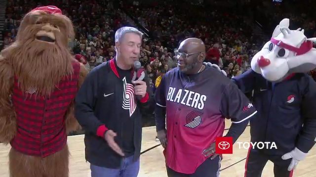 NBA常规赛：勇士vs开拓者第4节英文原声回放