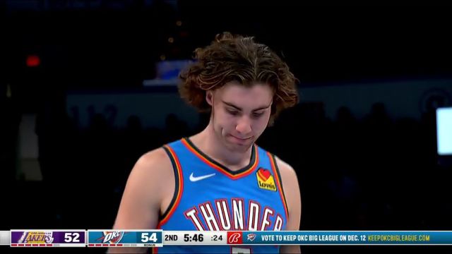 NBA常规赛：湖人vs雷霆第2节中文解说回放