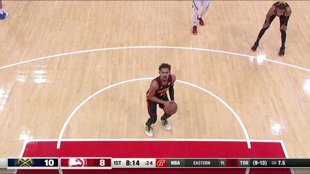 掘金vs老鹰第1节中文解说回放