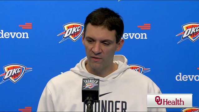 NBA常规赛：勇士vs雷霆第1节中文解说回放