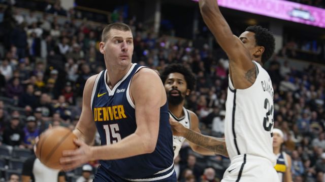 篮网101-124掘金 约基奇26+15+10三节打卡掘金大胜篮网取三连胜