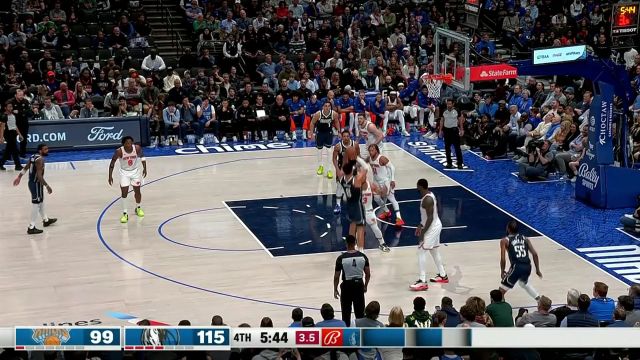 尼克斯vs独行侠五佳球