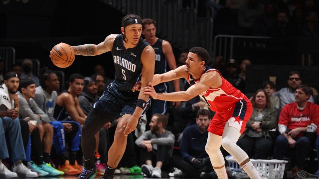 班凯罗vs奇才集锦 砍下25+6+10全面发挥率队取胜