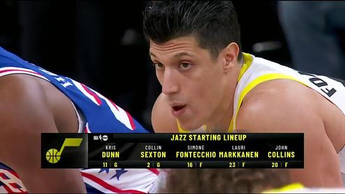 《NBA全场集锦》【回放】76人vs爵士英文原声全场回放