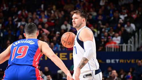 《NBA全场集锦》【球星】东契奇vs活塞集锦 全场拿下39+10+10三双数据带领独行侠取得胜利