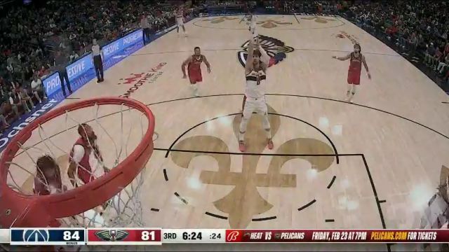 奇才vs鹈鹕第3节中文解说回放