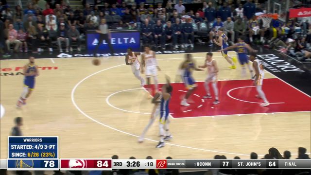 张弓搭箭接球出手 库里外线三分穿云箭百步穿杨