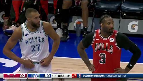 《NBA全场集锦》【回放】公牛vs森林狼第4节英文原声回放