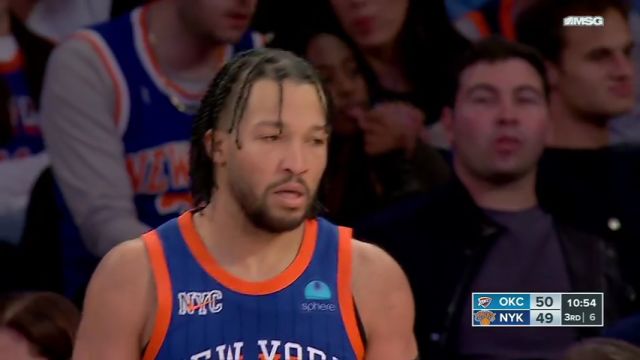 NBA常规赛：雷霆vs尼克斯英文原声全场回放
