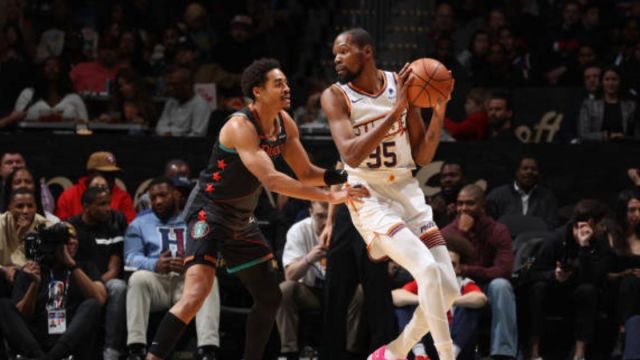 杜兰特vs奇才集锦 成就比尔甘当绿叶拿下18分享受躺赢