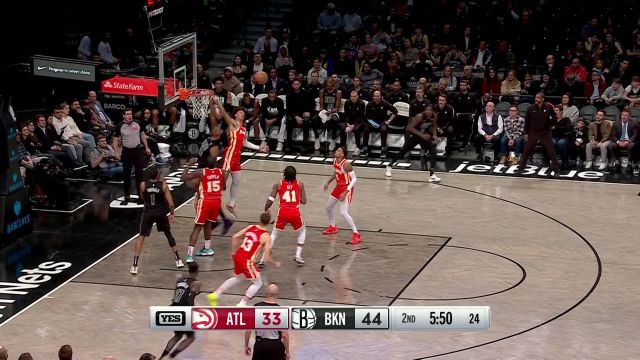 德章泰-穆雷vs篮网集锦