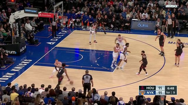 展示一下我的滞空能力 杰伦格林空中对抗完成2+1上篮