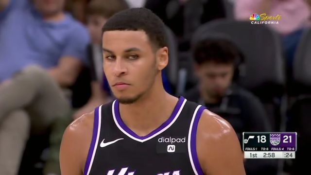 NBA常规赛：爵士vs国王第1节中文解说回放