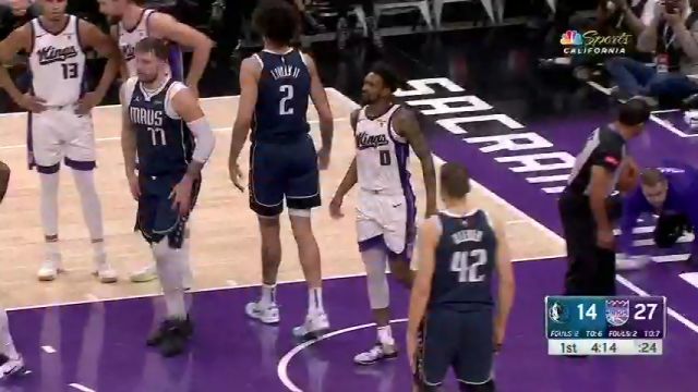 独行侠vs国王第1节中文解说回放