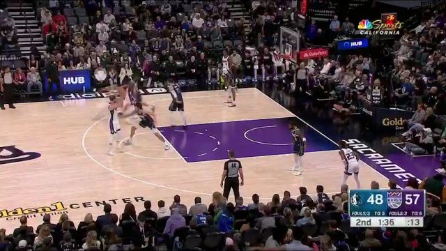 独行侠vs国王第2节英文原声回放