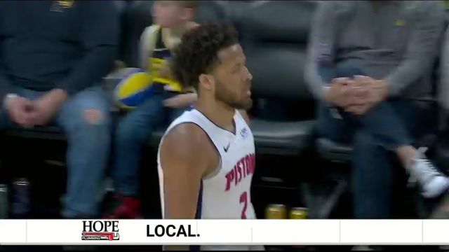 NBA常规赛：活塞vs步行者第2节英文原声回放