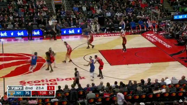NBA常规赛：尼克斯vs猛龙英文原声全场回放