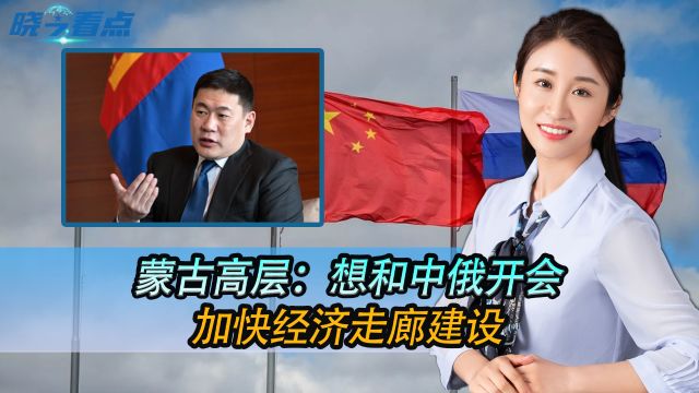 现在知道中国好了?蒙古高层:想和中俄开会,加快经济走廊建设