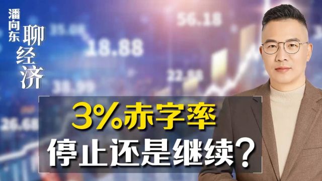 潘向东:3%赤字率,停止还是继续?