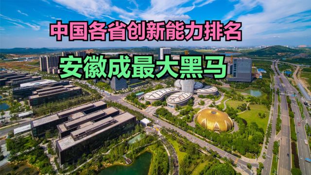 2023中国各省创新能力排名:四川第10,湖北第8,安徽成最大黑马