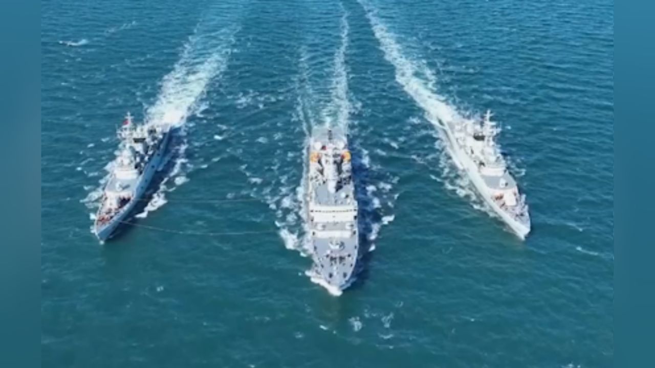 军武回顾：海军大连舰艇学院的学员们向战而行，向战看齐_高清1080P在线观看平台_腾讯视频