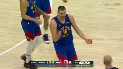 《费城76人》NBA常规赛：掘金vs76人英文原声全场回放