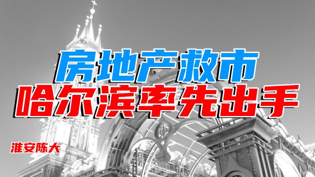 房地产救市哈尔滨率先出手 谁也不忍心责怪哈市 人口流失无可挽回