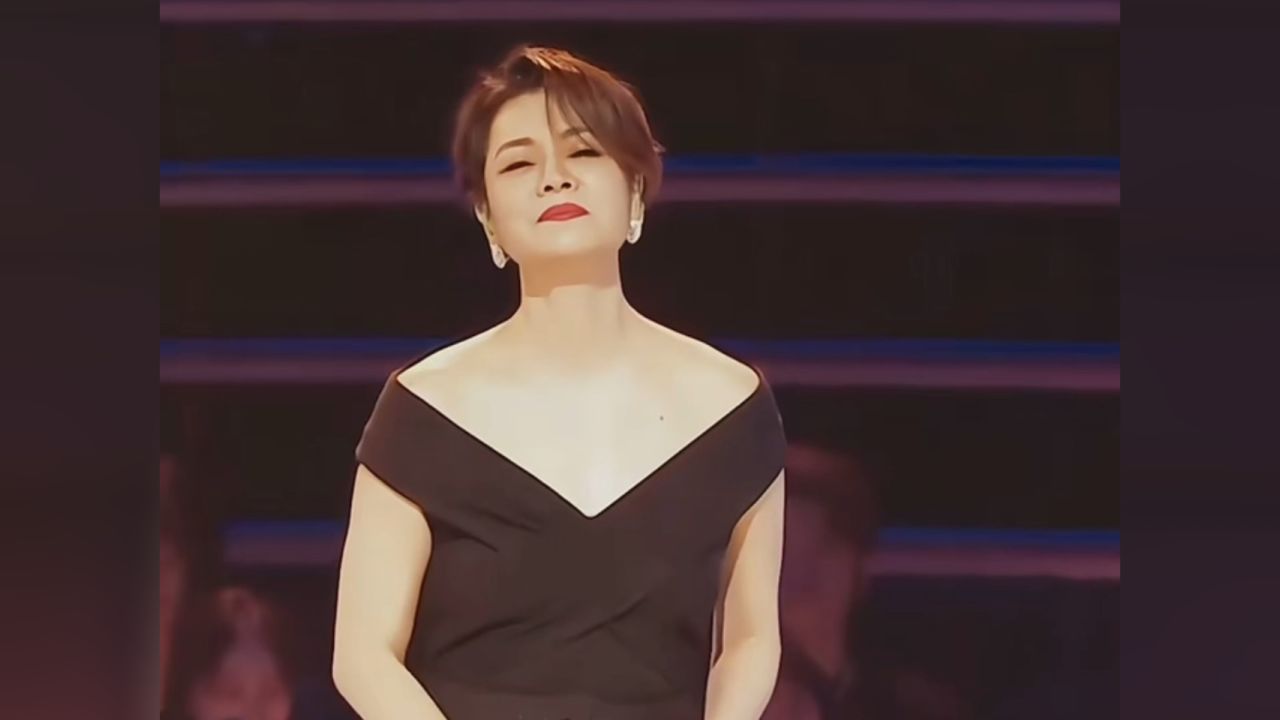 毛阿敏满怀对妈妈的思念含泪演唱《天之大》感动全场观众