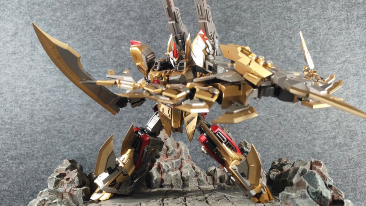 藏玩阁 恐龙变形金刚 变创纪之应龙卫 圣龙焱君 剑羿 剑龙