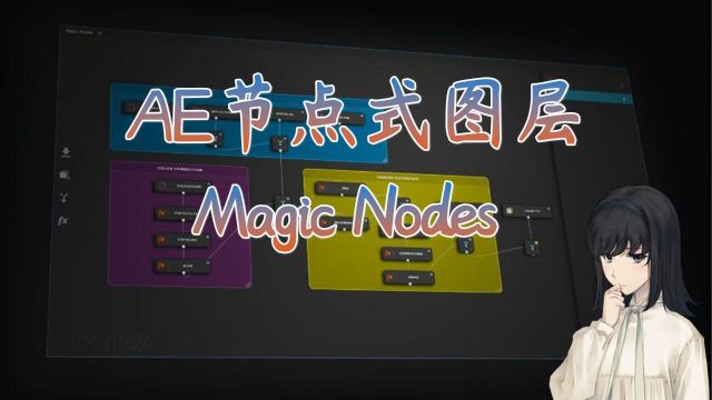 AE插件节点式图层特效合成Magic Nodes