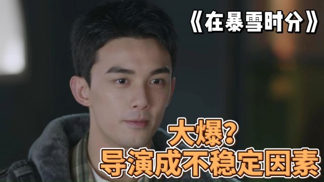 墨宝非宝亲自做编剧,《在暴雪时分》大爆可能性比较大,唯独导演成不稳定因素