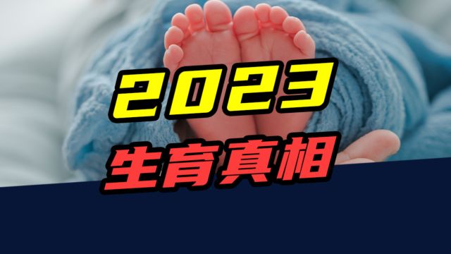 2023生育真相:902万出生人口是什么水平?低生育率能逆转吗?