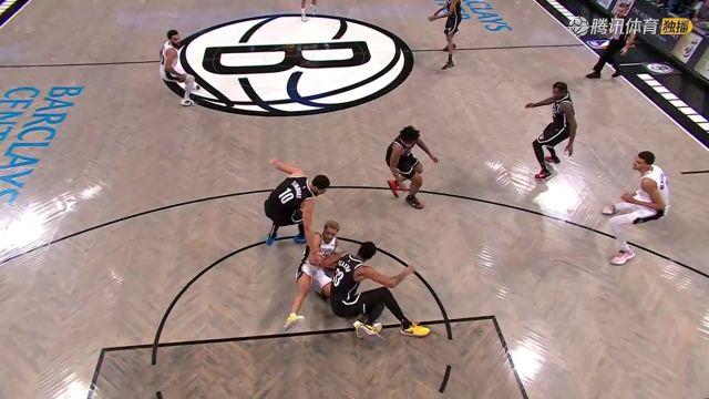 2023/24赛季NBA常规赛：马刺 VS 篮网 全场回放