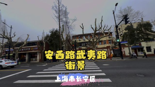 安西路武夷路街景~上海市长宁区