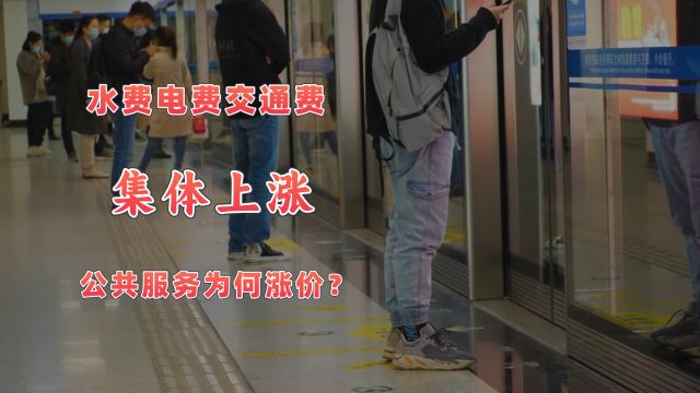 水电交通价格上涨,公共服务为何突然集体涨价?