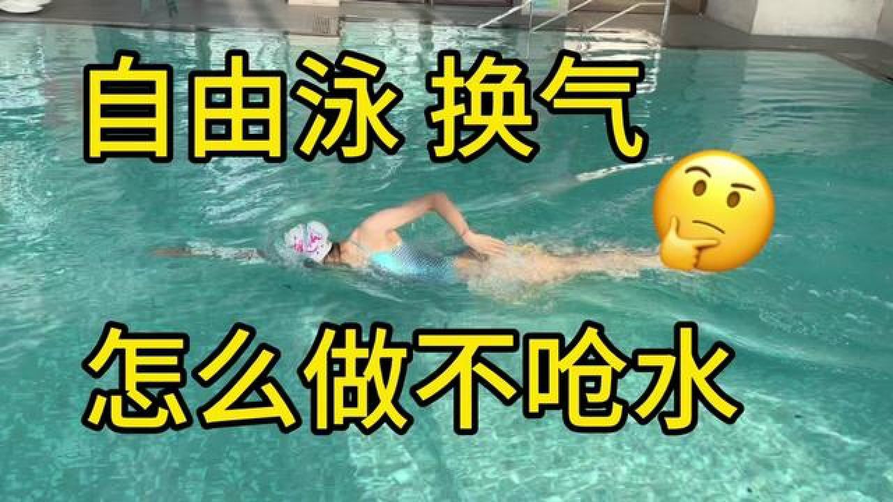 做好这两点|自由泳的换气61不再呛水啦 #蛙泳 #自由泳 #学游泳