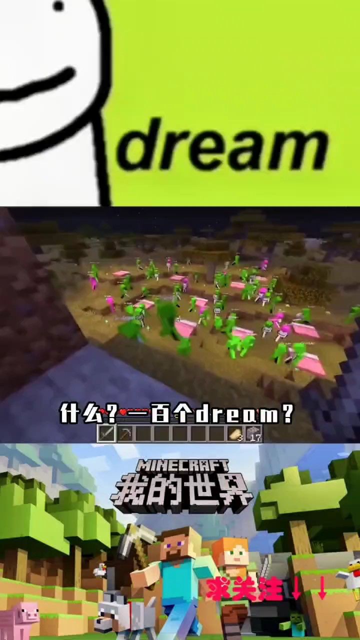 我的世界 # dream # dream我的世界 深夜放毒