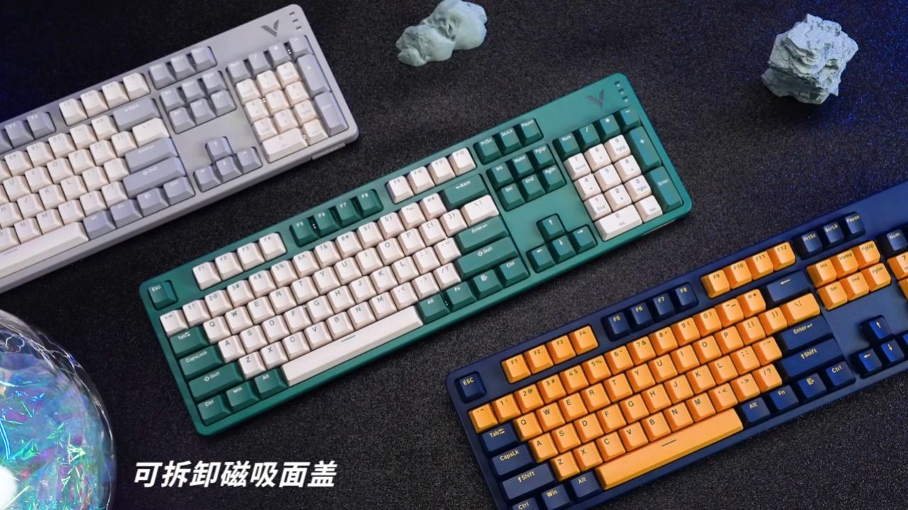 雷柏v500pro普及机械键盘升级!