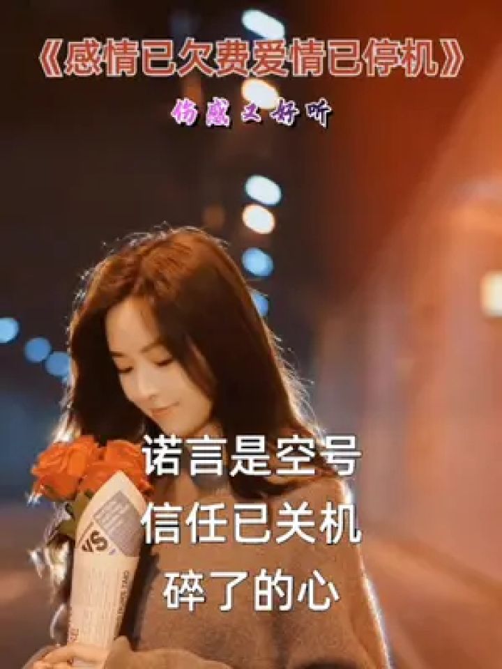 感情已欠费,爱情已停机,诺言是空号,信任已关机,关怀无法接通,美好不