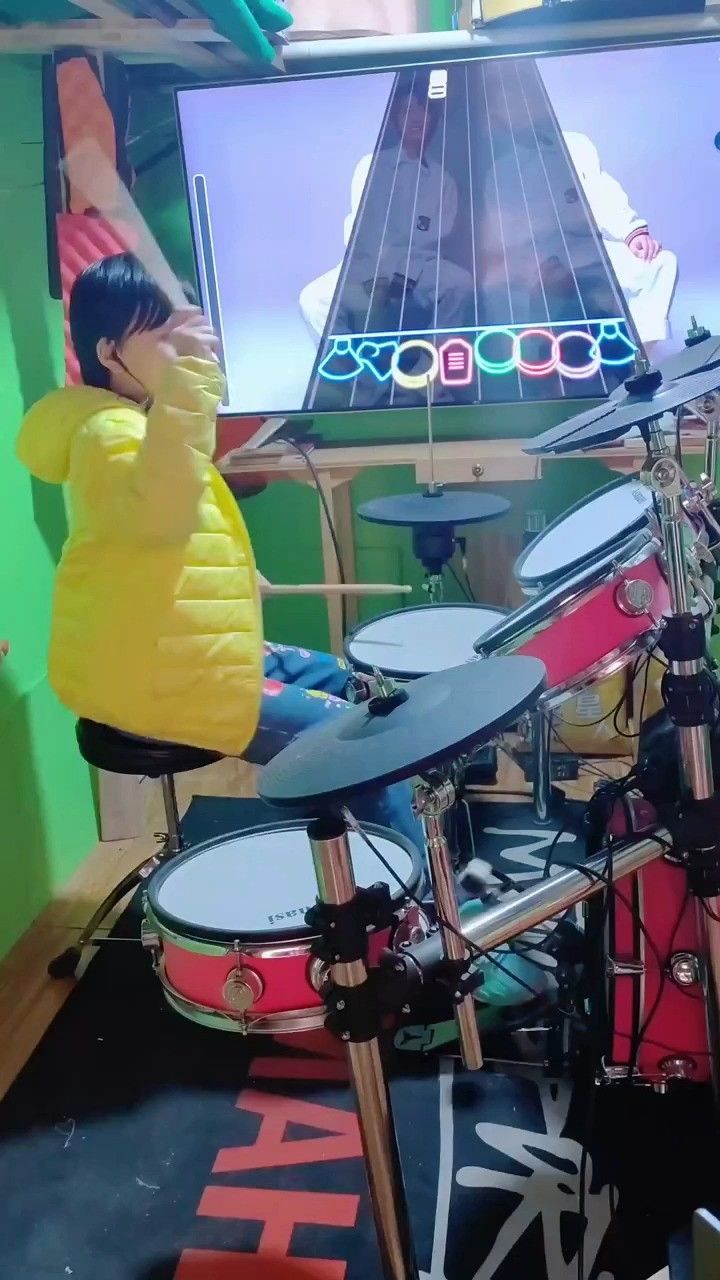 首歌献给所有人民子弟兵叔叔#乐器电子鼓 #架子鼓演奏 #架子鼓小鼓手