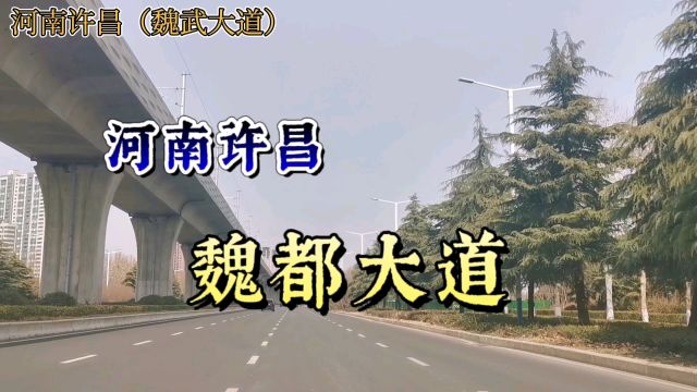 河南许昌:魏都大道!