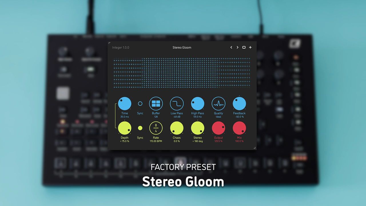 sinevibes integer – analog polysynth (elektron analog four mkii