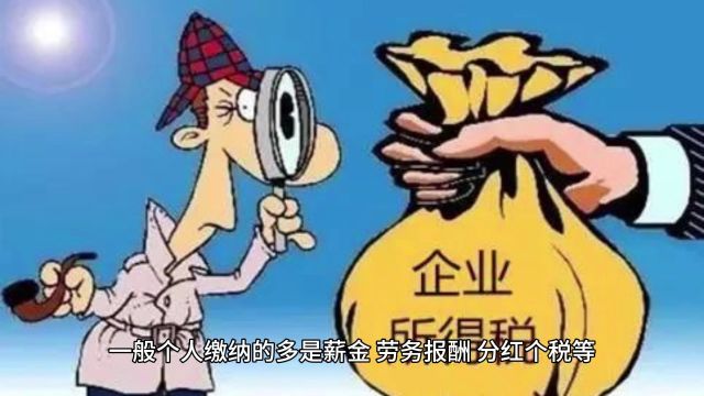 个人所得税影响哪些人?哪些企业?